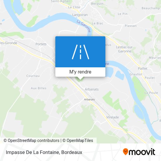 Impasse De La Fontaine plan