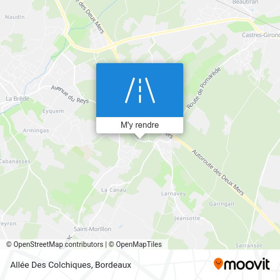 Allée Des Colchiques plan
