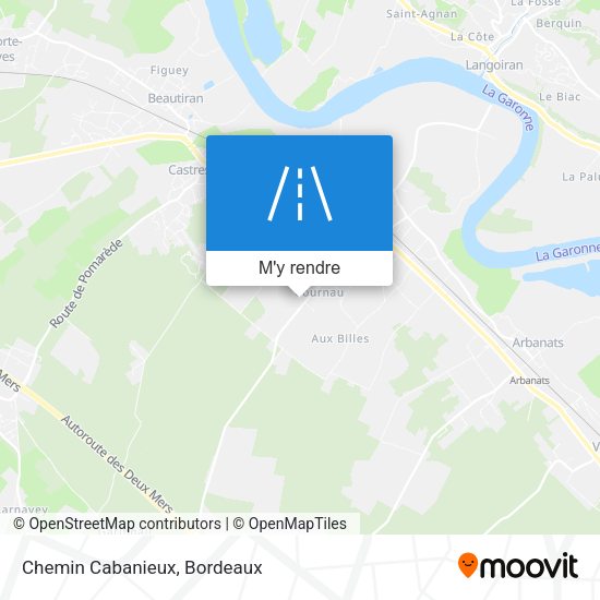 Chemin Cabanieux plan