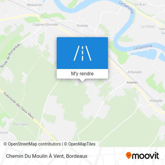 Chemin Du Moulin À Vent plan