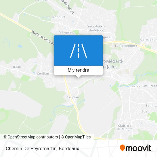 Chemin De Peyremartin plan