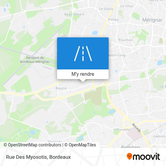 Rue Des Myosotis plan