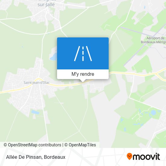 Allée De Pinsan plan