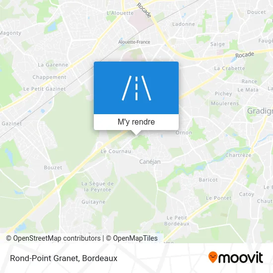 Rond-Point Granet plan