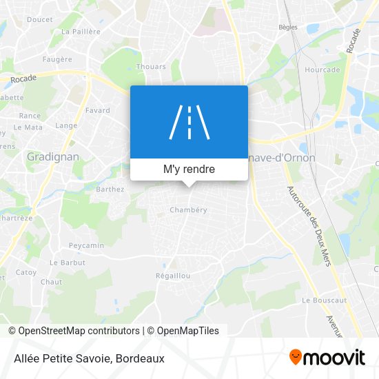 Allée Petite Savoie plan
