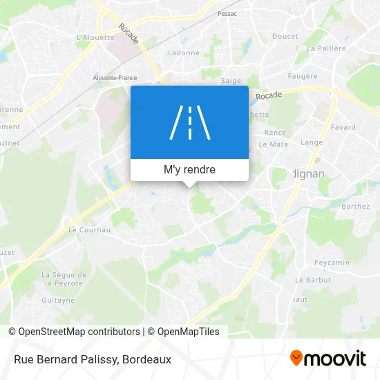 Rue Bernard Palissy plan