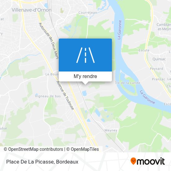 Place De La Picasse plan