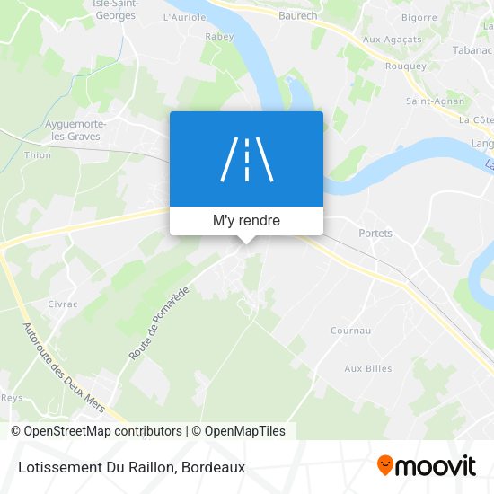 Lotissement Du Raillon plan