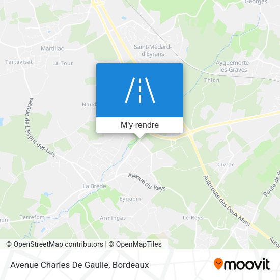 Avenue Charles De Gaulle plan