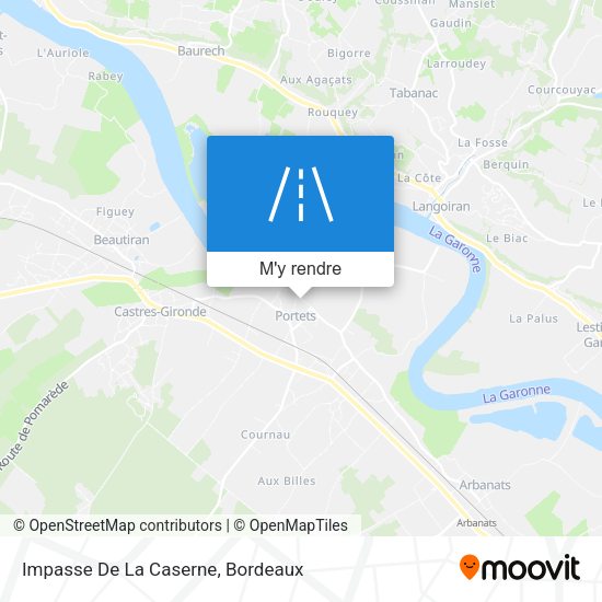 Impasse De La Caserne plan