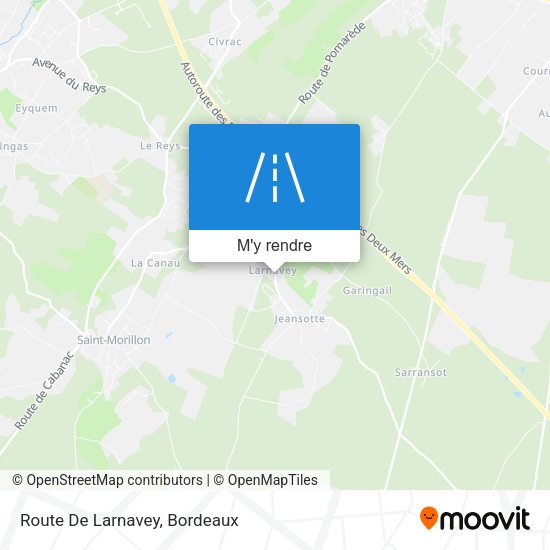 Route De Larnavey plan