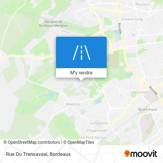 Rue Du Transavaal plan