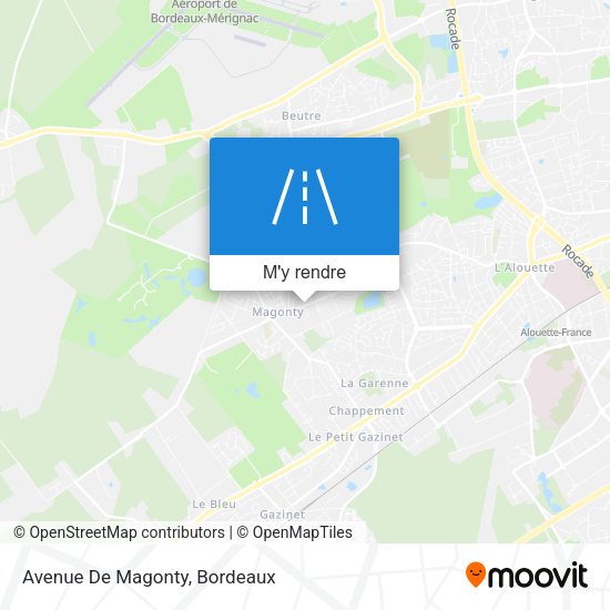 Avenue De Magonty plan