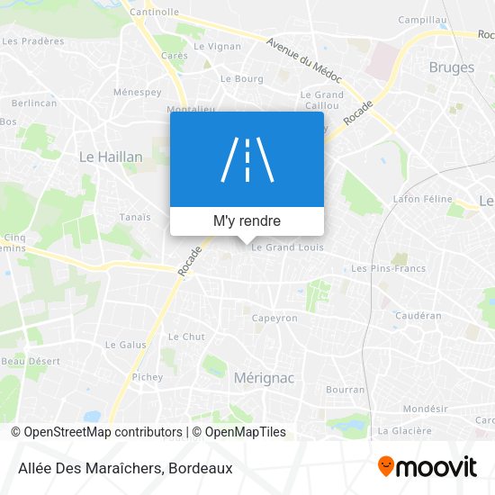 Allée Des Maraîchers plan