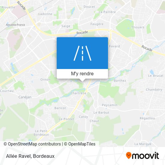 Allée Ravel plan