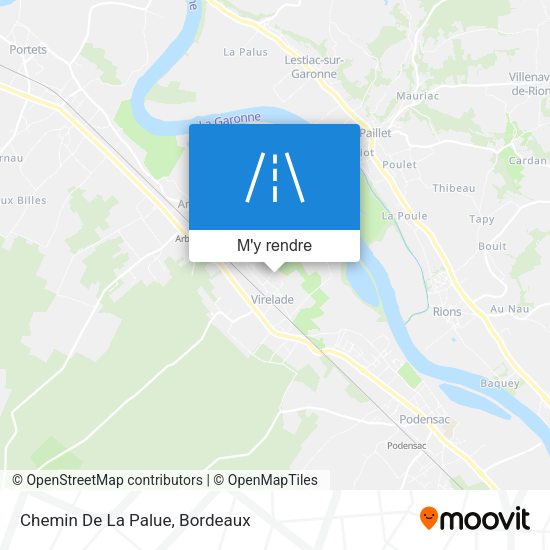 Chemin De La Palue plan