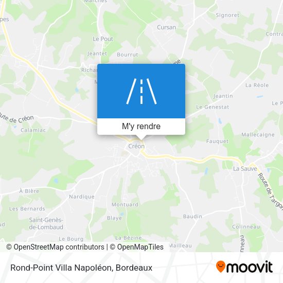 Rond-Point Villa Napoléon plan