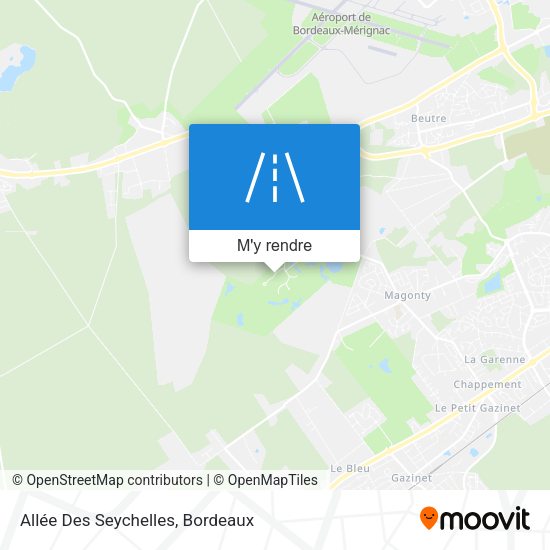 Allée Des Seychelles plan