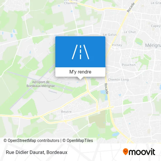 Rue Didier Daurat plan