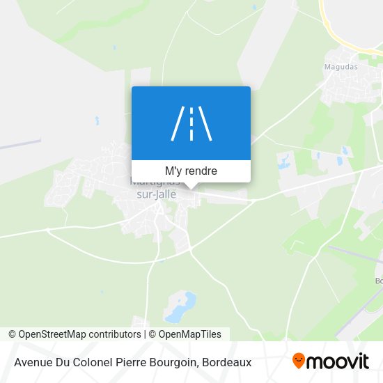 Avenue Du Colonel Pierre Bourgoin plan