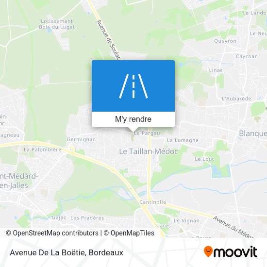 Avenue De La Boëtie plan