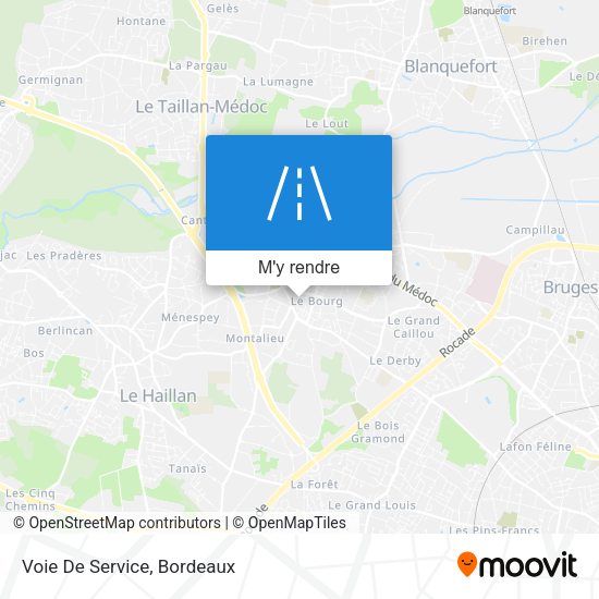 Voie De Service plan