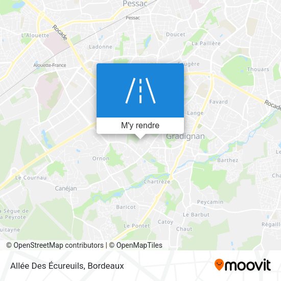 Allée Des Écureuils plan