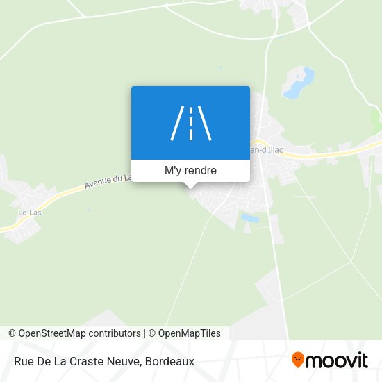 Rue De La Craste Neuve plan