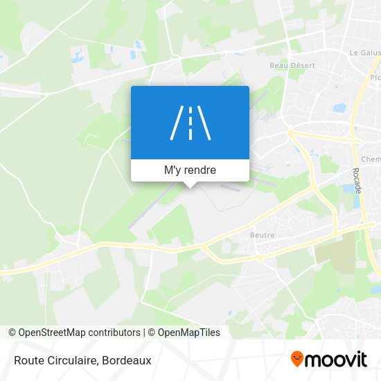 Route Circulaire plan