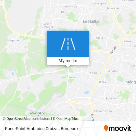 Rond-Point Ambroise Croizat plan