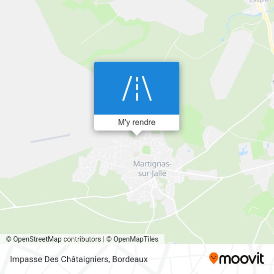 Impasse Des Châtaigniers plan
