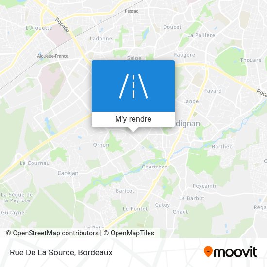 Rue De La Source plan