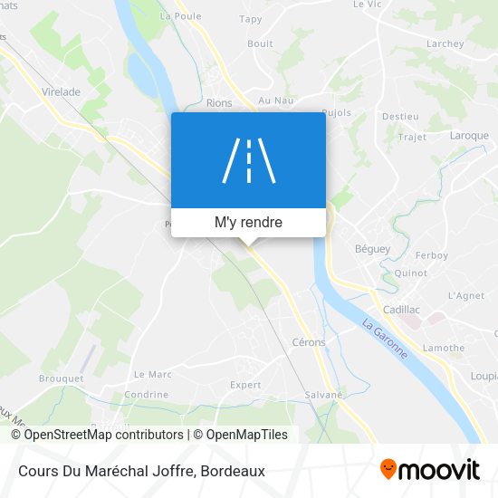 Cours Du Maréchal Joffre plan