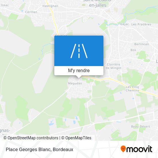Place Georges Blanc plan