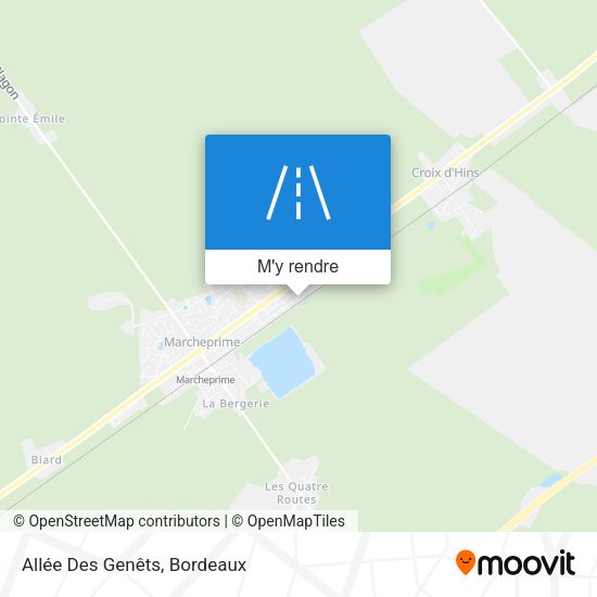 Allée Des Genêts plan