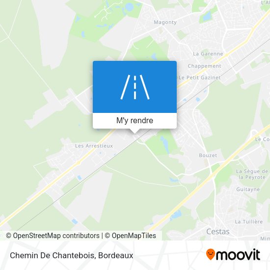 Chemin De Chantebois plan