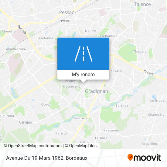 Avenue Du 19 Mars 1962 plan