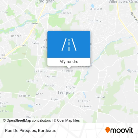 Rue De Pireques plan