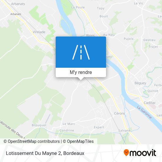 Lotissement Du Mayne 2 plan