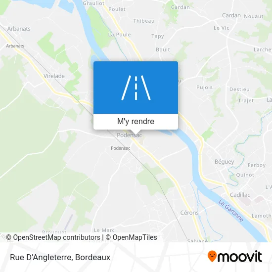 Rue D'Angleterre plan