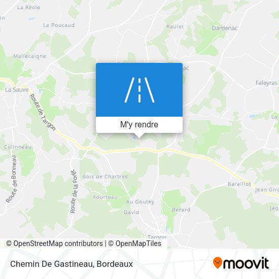 Chemin De Gastineau plan