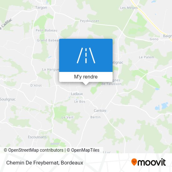 Chemin De Freybernat plan