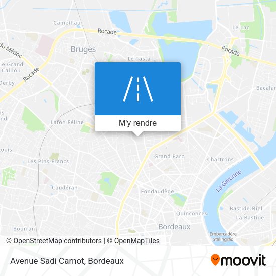 Avenue Sadi Carnot plan