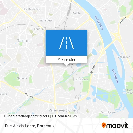 Rue Alexis Labro plan