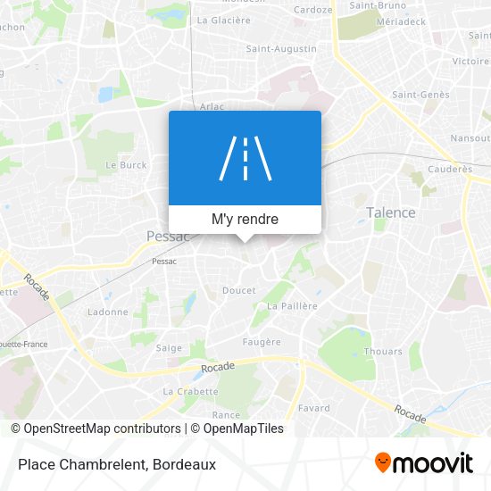 Place Chambrelent plan