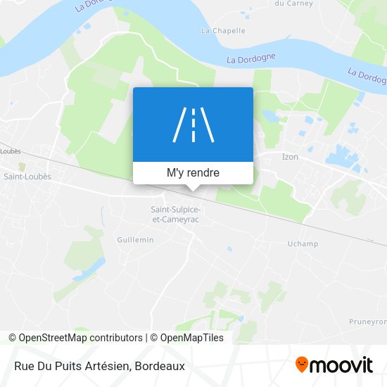 Rue Du Puits Artésien plan