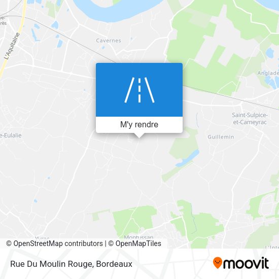 Rue Du Moulin Rouge plan