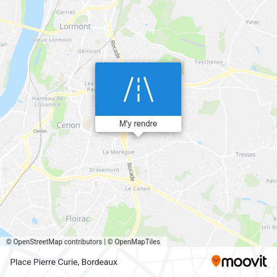 Place Pierre Curie plan
