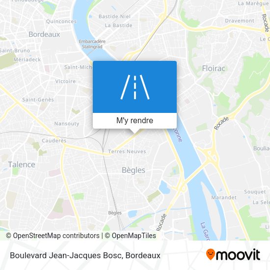 Boulevard Jean-Jacques Bosc plan