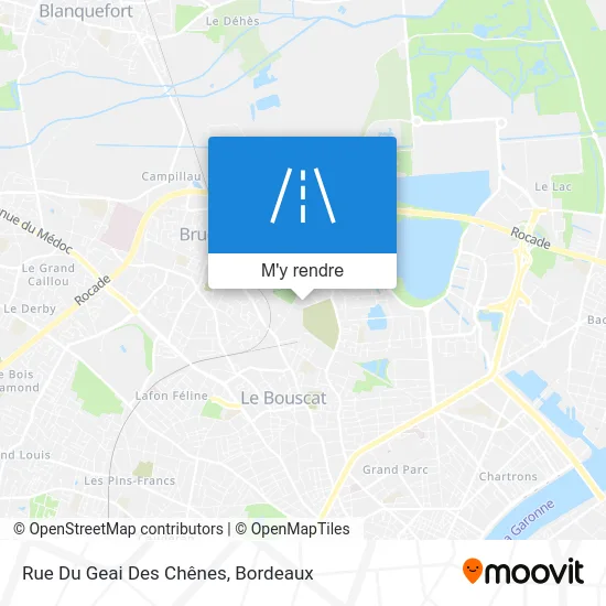 Rue Du Geai Des Chênes plan